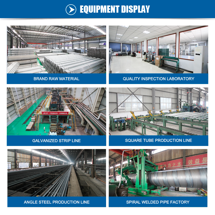 SCH 40 ASTM A53 A106 Low Temperature MS Galvanized Seamless Steel Tube Pipe