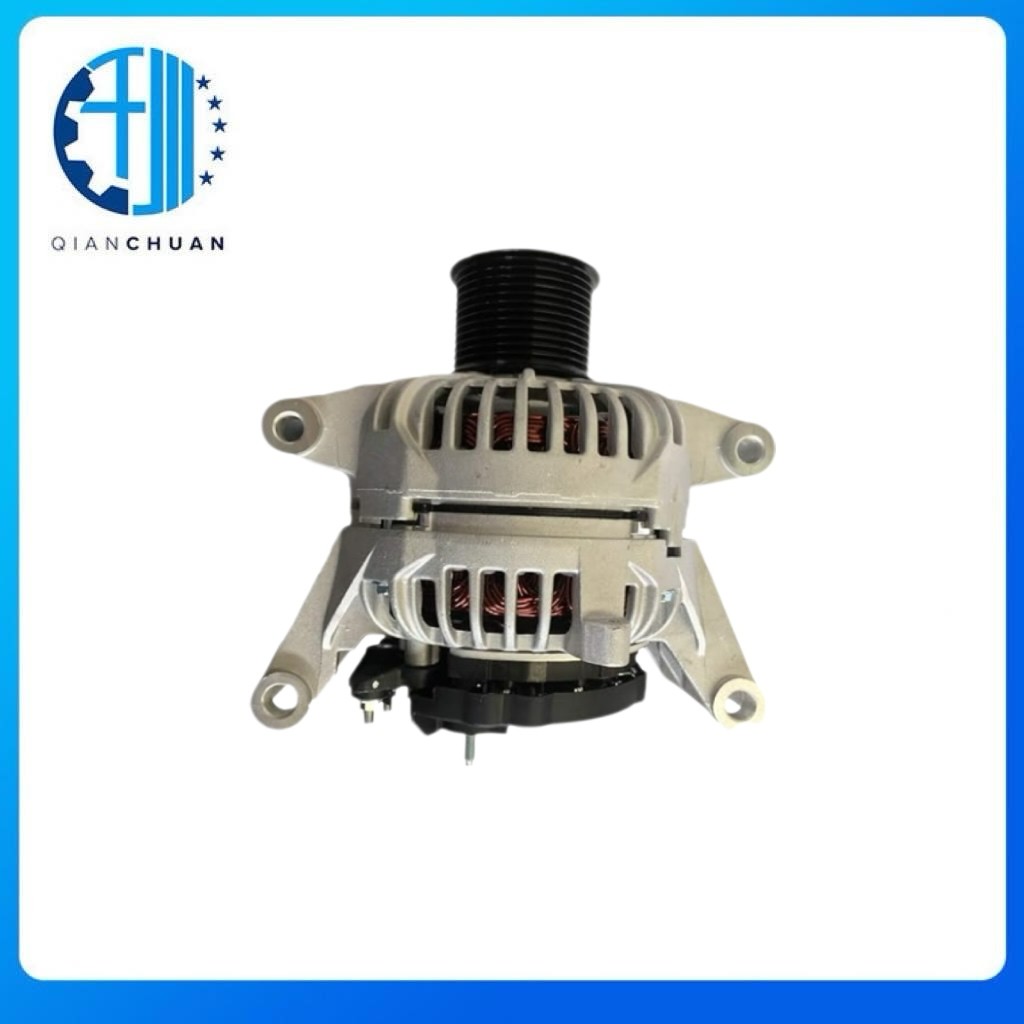 0124655076 Alternator For C6.6 Engine E320D2 Excavator Spare Parts