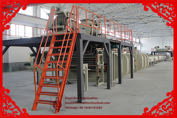 Straw Board Construction Material Making Machinery With 1500 Sheets Large Capacity
