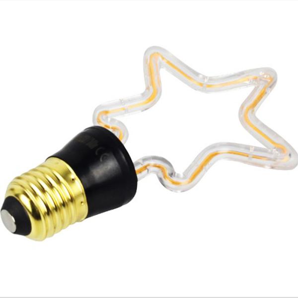 360 Degrees Soft Light Bulbs Filament Star Flexible E27 For Wedding Decorate