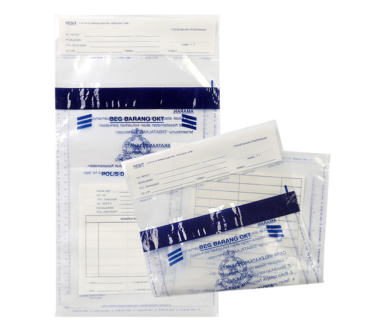 Bank Cash Biodegradable Mailing Bags Deposit Bags Security Tape Tamper Evident Opaque Bank Deposit Cash Handling