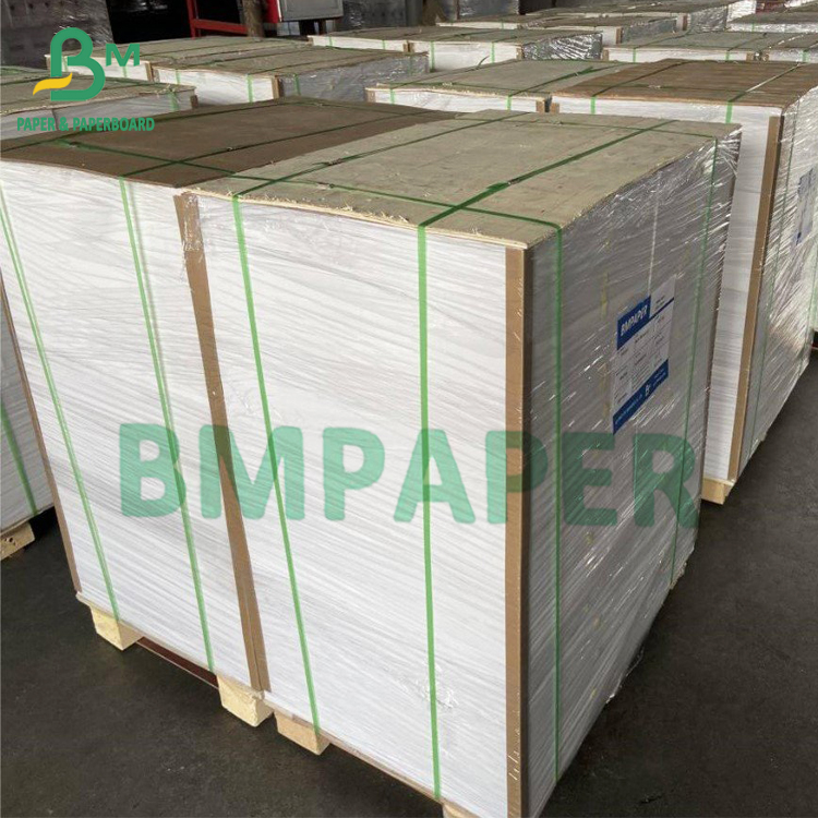 55gsm Bond Paper White Uncoated Woodfree Paper 66 X 106cm Sheet