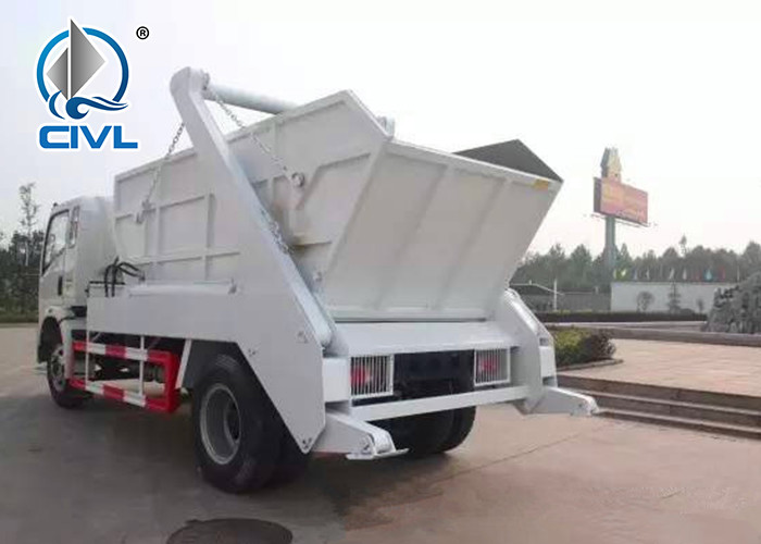 Arm Swing Waste Collection 6 Cbm Garbage Compactor Truck