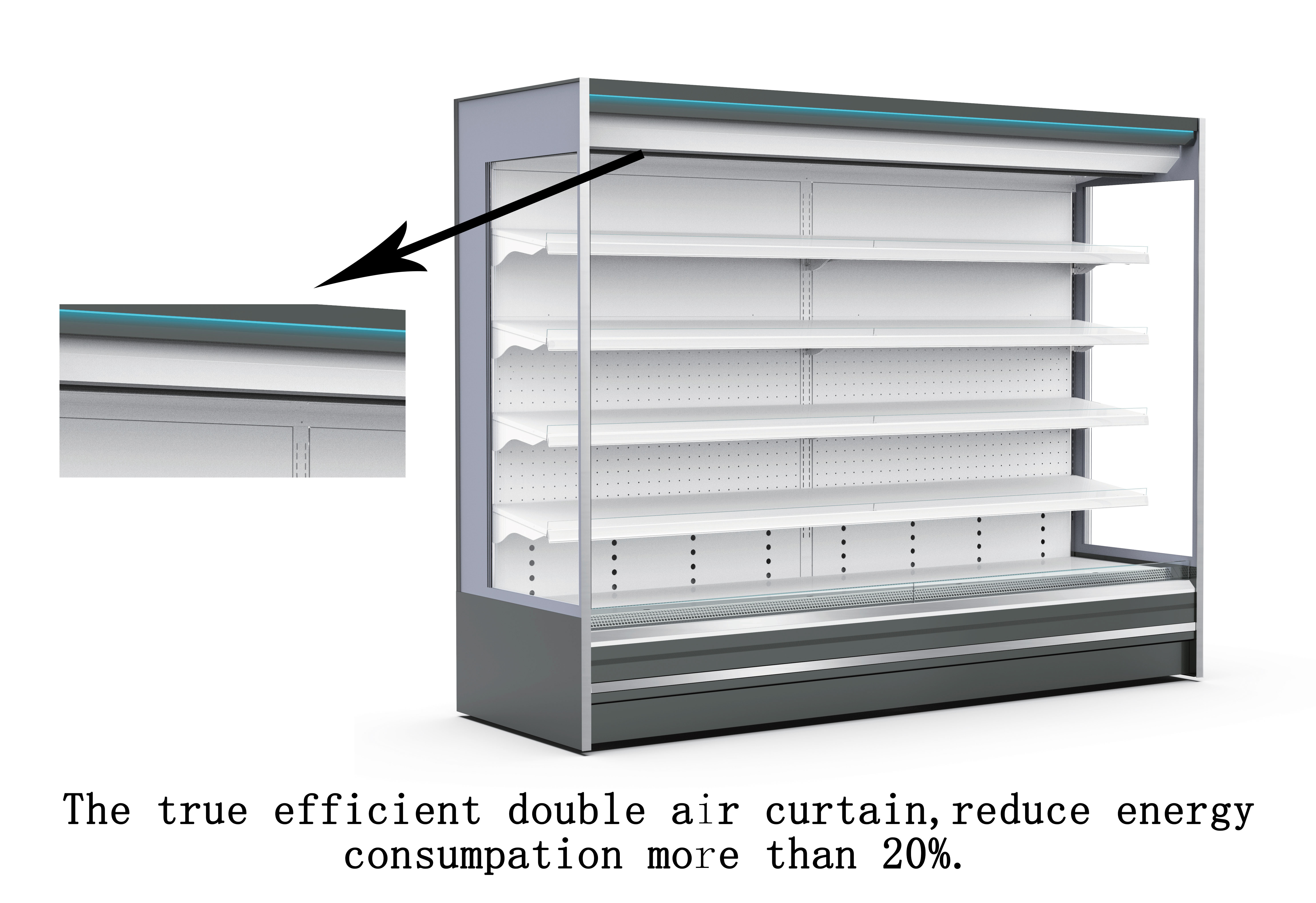 LED Multideck Open Chiller