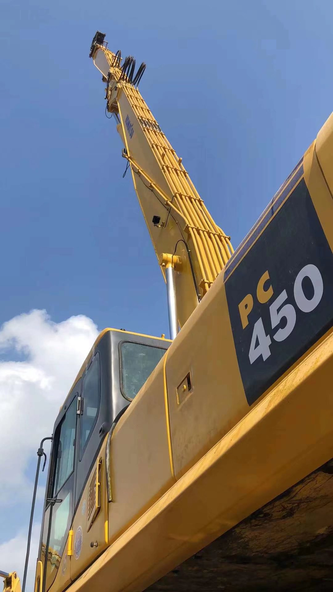 Long Arm Mini Excavator Multipurpose High Reach Boom Demolition For PC300 PC360 PC400 PC400