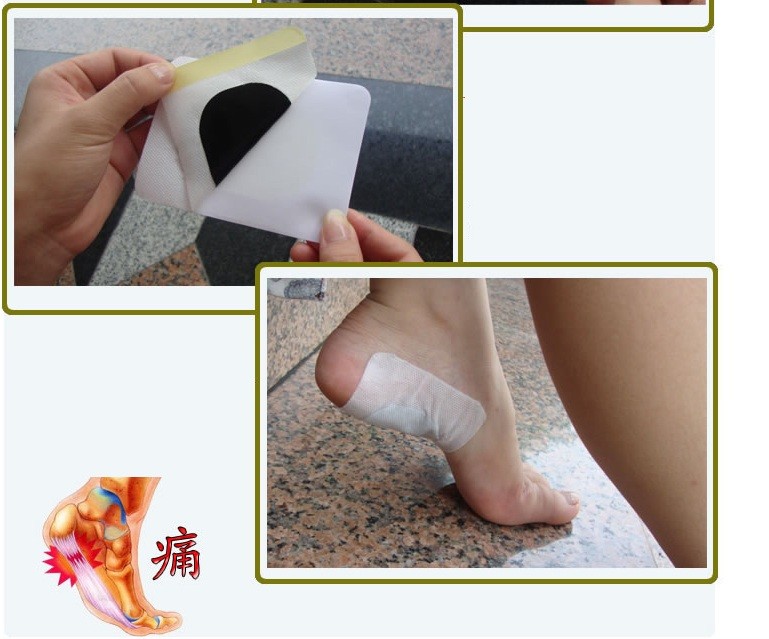 Heel Spur Pain Relief Patch Herbal Calcaneal Spur Rapid Heel Pain Relief Patch Foot Care Treatment Plaster