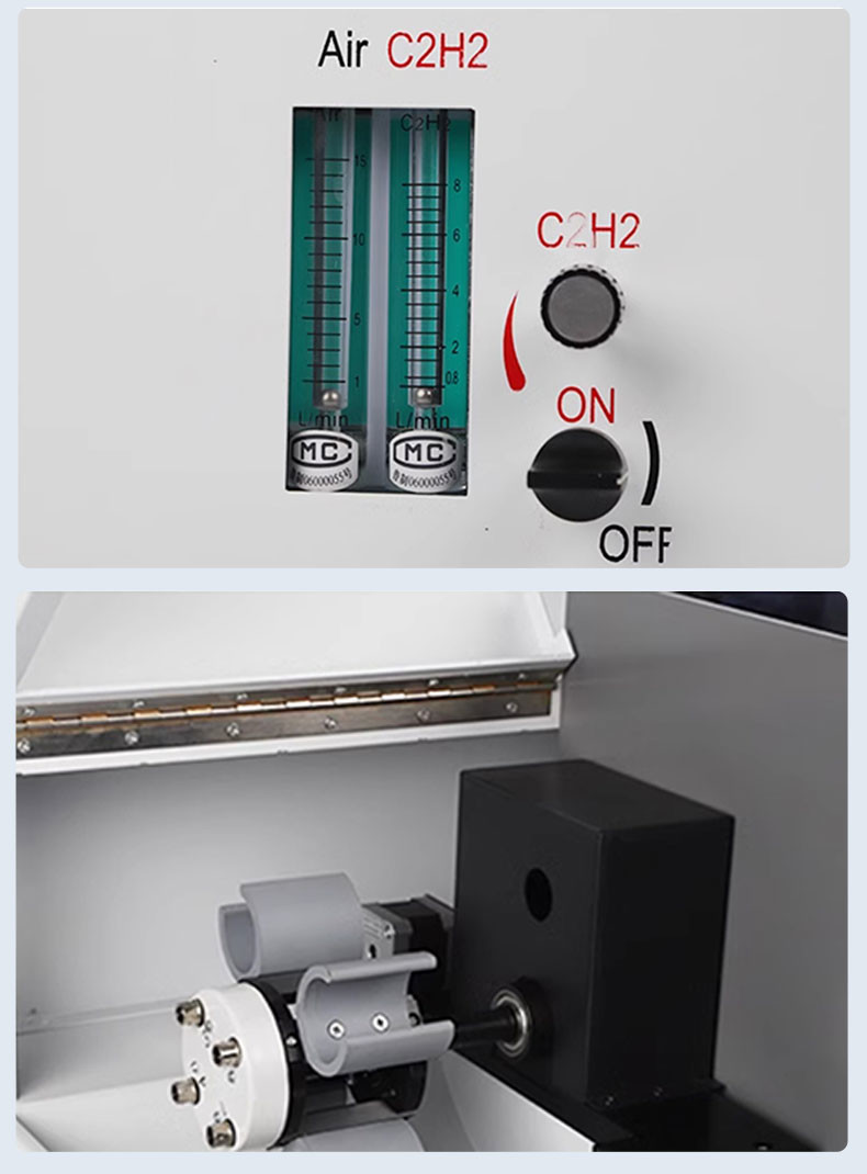 Flame-Graphite Furnace AAS BXT-AAS6H Atomic Absorption Spectrometer Spectrophotometer Mineral Metal Composition Analyzer Tester System