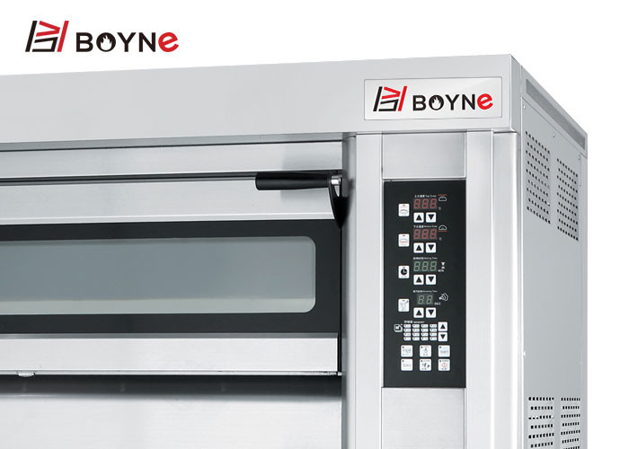 Three Layer Six Trays Gas Oven With Computer Panel for Baking Shop