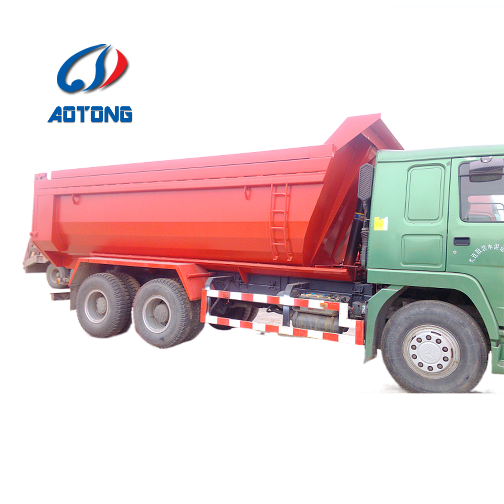 100 Tons Double Axles U Shaped End Rear Tipper Dumper Semi Truck Trailer for in Market
