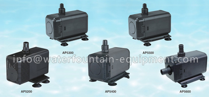 Black Multifunctional Aquarium Water Fountain Submersible Pump 220v 100W