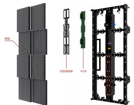 Private Custom Gstar-II P1.95 mm 7680Hz High Refresh RateHD Display Screen For Indoor Fixed Installation