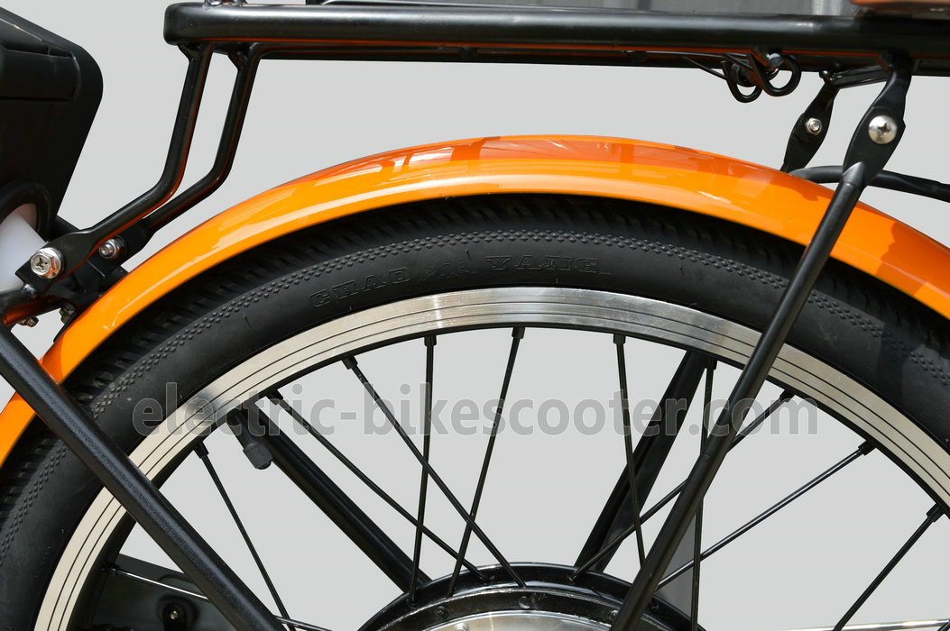 CE 24 Inch Pedal Assist Electric Bike , Womens Pedal Assist Bike 36V Brushless Motor V Brake