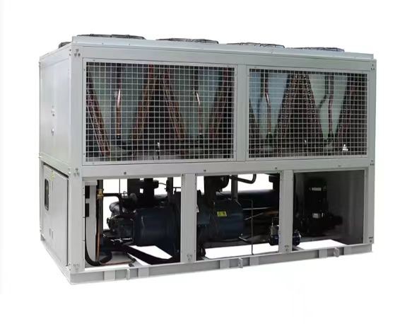 Easy To Operate Auxialliary Machine Air Cooled Chiller HYSC-100A With Screw Type