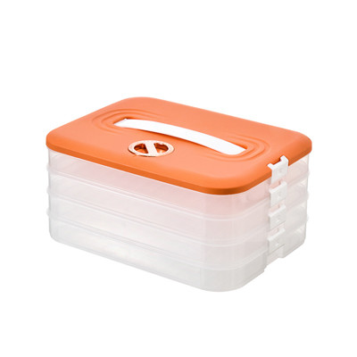 Food Storage Dumpling Storage Box With Lids Multi Layer