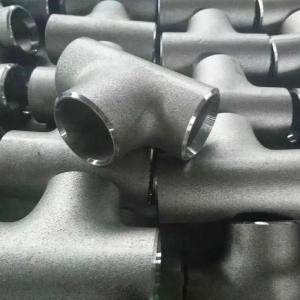 Buy cheap Hot Sale Cheap Price Carbon Steel Pipe Fittings BW Tee SCH80S 2 1/2 A420 WPL6 ASME B16.9 product