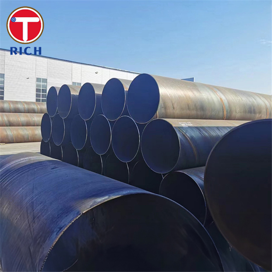 ASTM A139 Grade B Welded Steel Tube Electric-Fusion Arc Welded Steel Pipe For Water Supply