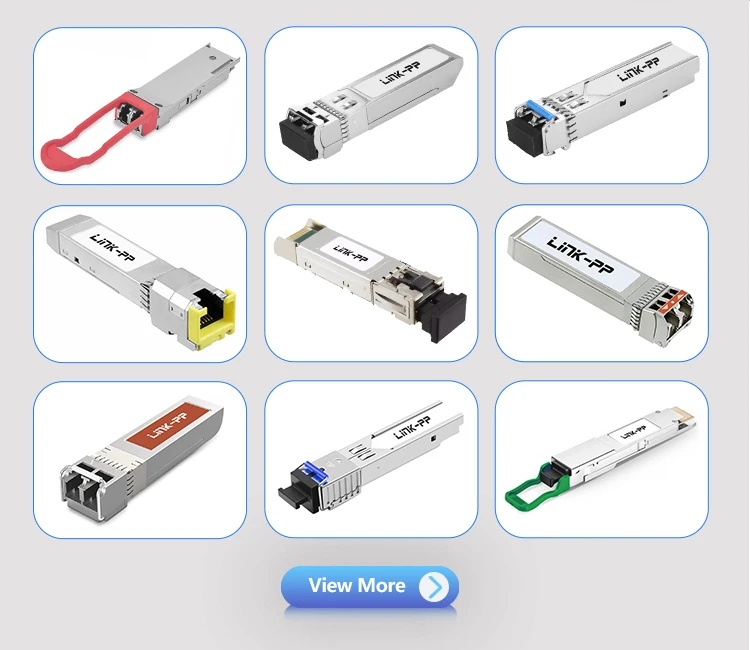 10G Base ZR Adjustable DWDM 80km SFP Duplex Fiber SFP Transceiver with 20km Distance