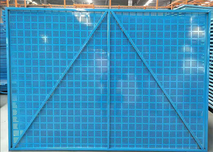 1.5mm-10mm Aperture Construction Site Screens Perimeter Scaffolding Screen