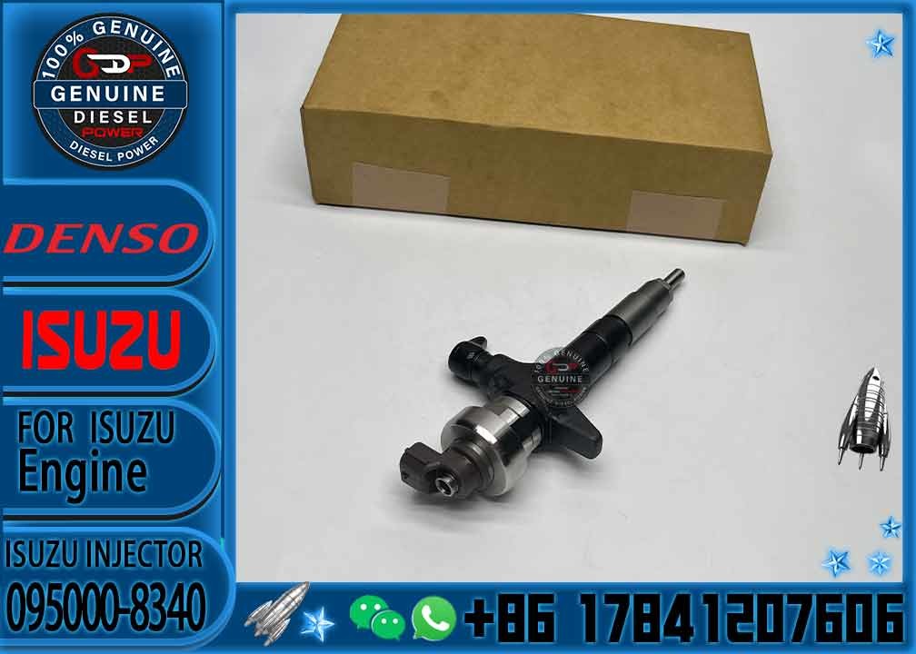 Genuine diesel fuel injector 095000-8340 for 4JJ1 3.0L 8981066932, 8-98106693-2, 8981066931, 8981066930