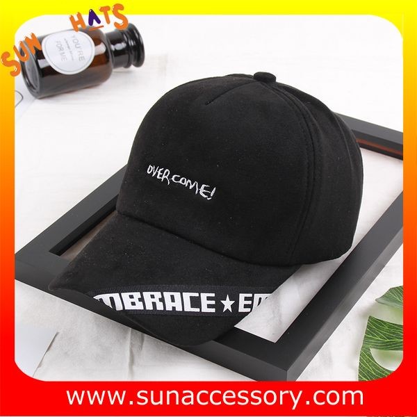 QF17044 Sun Accessory customized 5 panel baseball cap, Fashion ball cap for girls