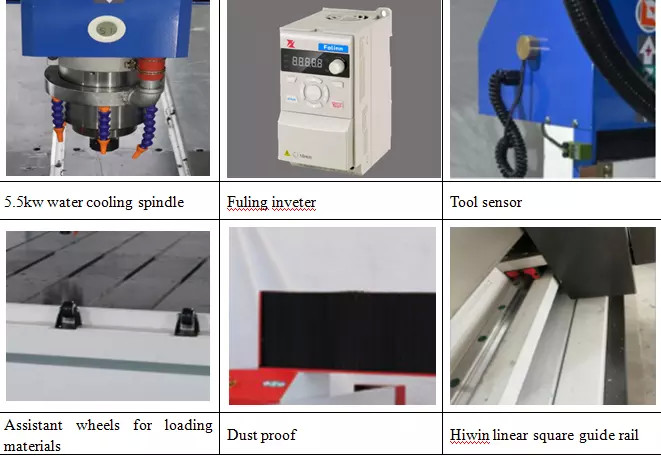 3d Stone cnc router machine for carving and cutting for marble tombstone