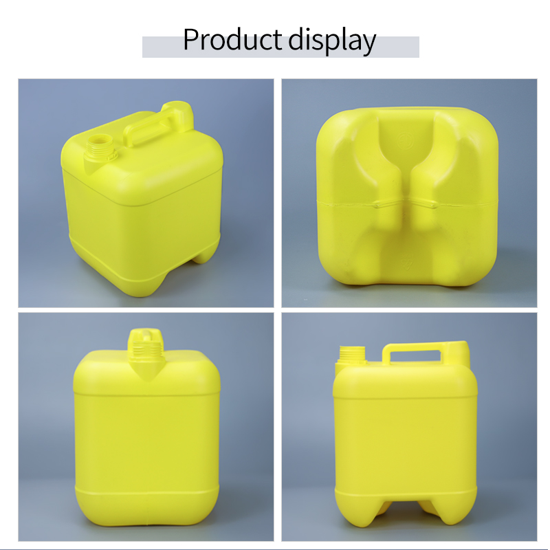 10L 30L Square Plastic Reusing Chemical Drums 360*300*410mm