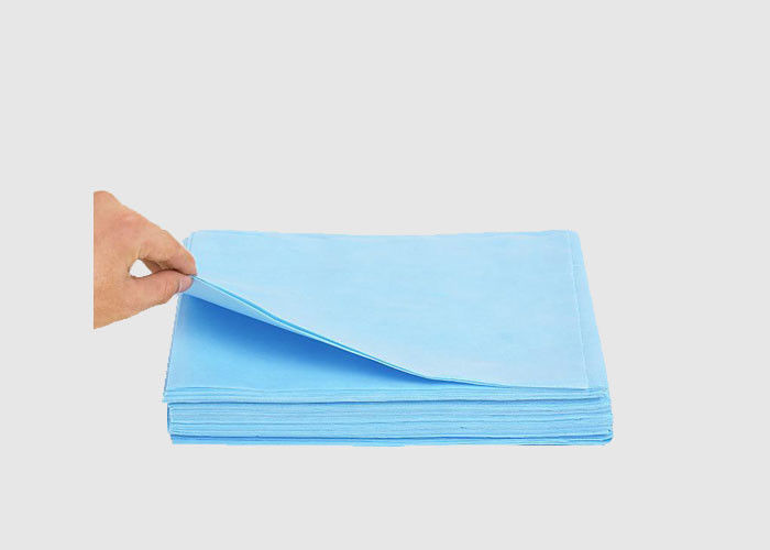 Weight 40g Disposable Bed Covers PP / PE Material For Hospital / Clinic