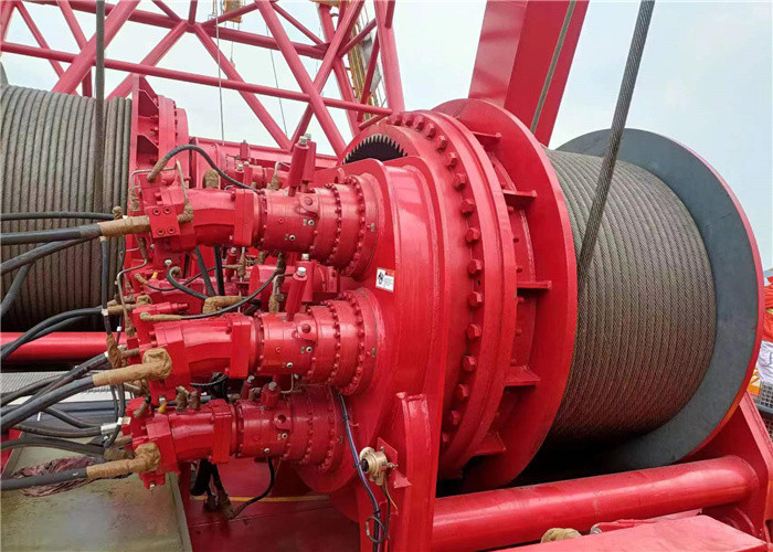 Customized LBS Grooved Winch Drum Machined Steel Drum 3-80mm For Offshore