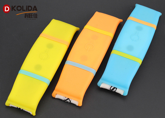 USB LED Arm Bands Silicon USB Rechargeable Flashing LED Armband Light Up Safety Armband
