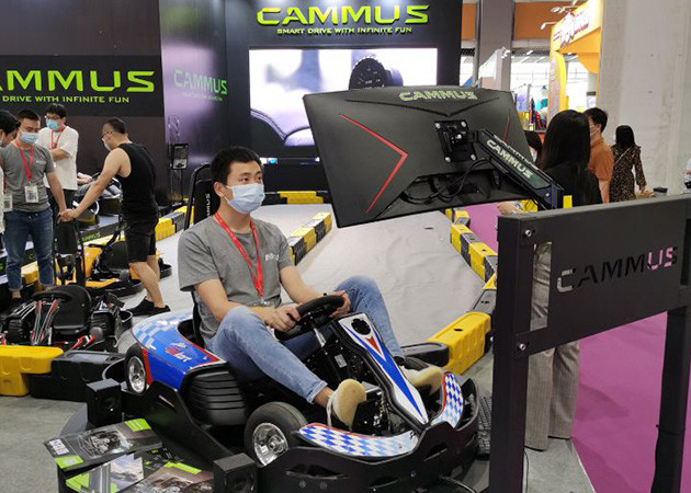 3000RPM Fast Electric Mini Go Kart For Adults Racing 600 watt