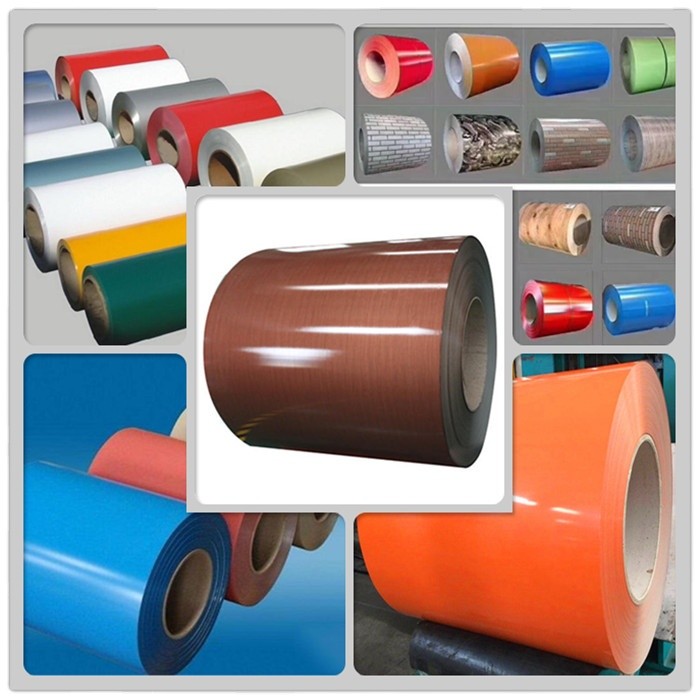 RAL Color Coated Steel Coil SGCC 5 Microns To 10 Microns