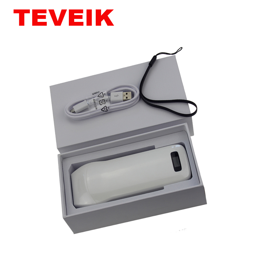 B/W Linear 7.5Mhz Portable Ultrasound Probe 8 TGC Adjustments