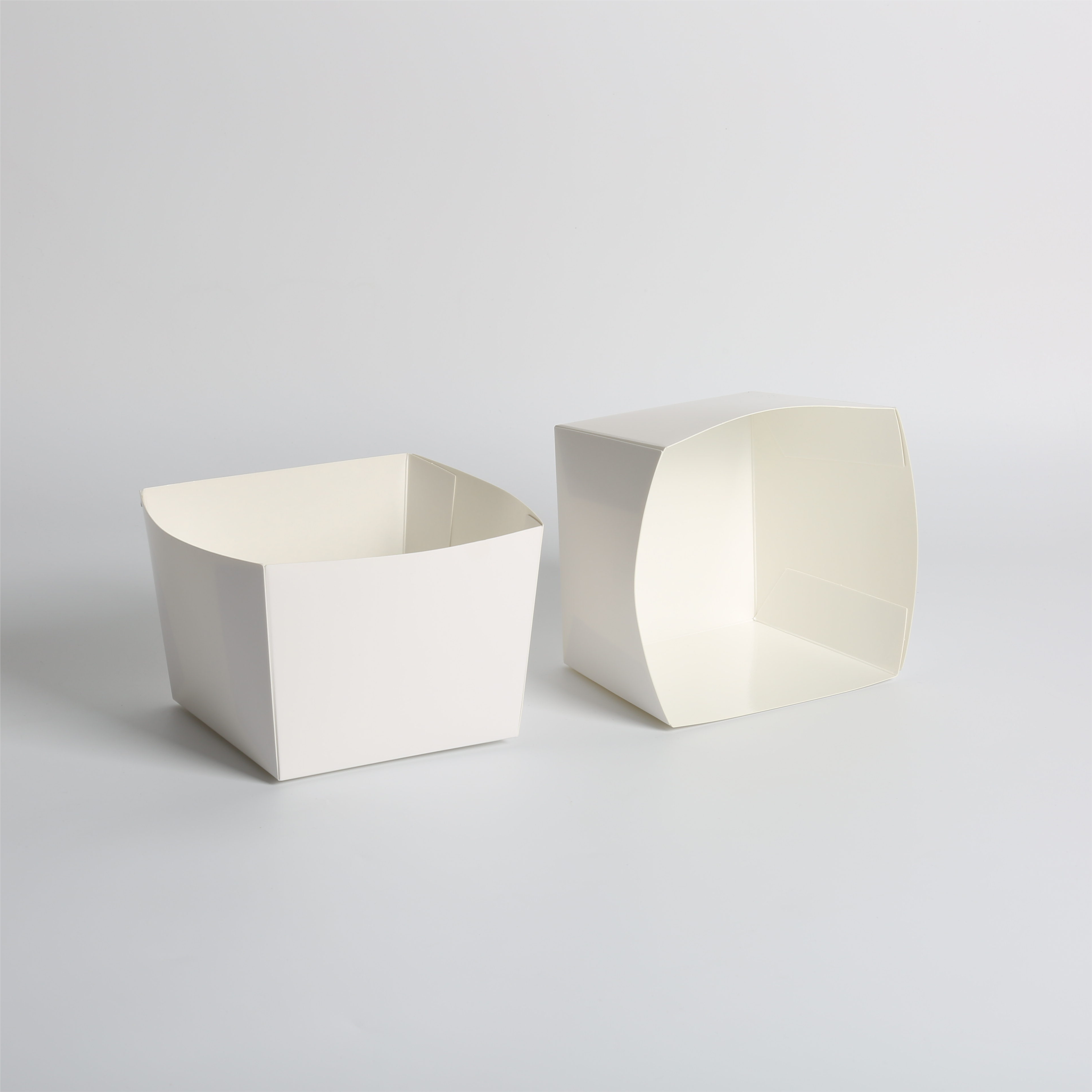 Innovative Recyclable Food Packaging Box With Matt Lamination Paper Takeaway Box