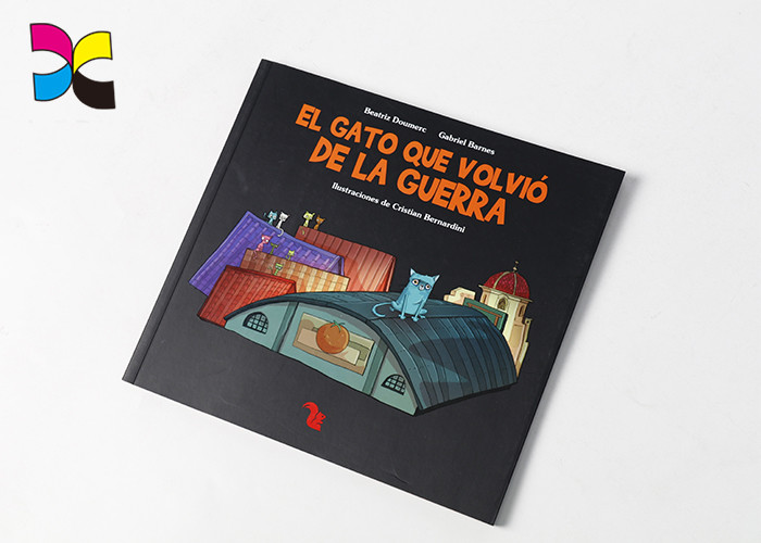 Full Page Print Gluing Binding High Gsm Matte Lamination Paperback Book Printing