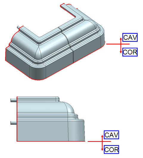 Multiple Colors HRA170 Resin 2 Cavity Mould Plastic Parts 2.5 Inch Base & Cap UV Protection