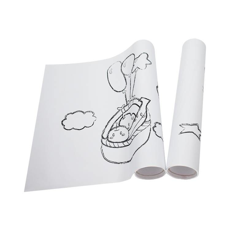 9.6m Dry Erase Wall Mounted Drawing Paper Roll Modern Teacher Aids