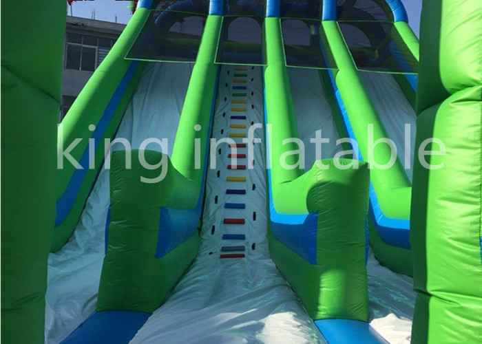 0.55mm High Commercial Park Inflatable Water Slide Sports Game