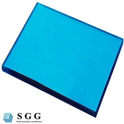 Ford Blue Reflective Building Glass