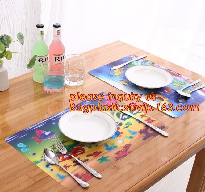 Promotional PP/PVC Placemat Table Mat With Good Quality,vinyl weven decorative PVC placemats recycled table mat,Silicon