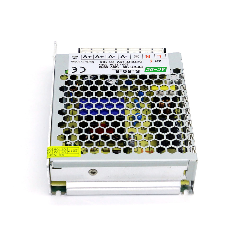 AC 110V 220V to DC 5V 10A 50W Universal Regulated Switching Power Supply Transformer Adapter LED Driver