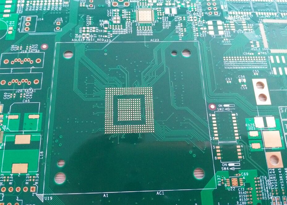 Multilayer Immersion Gold 1u" 1oz Copper PCB Computer Circuit Board