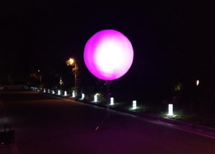 RGBW Inflatable Led Balloon Light 400W Party Event Decoration Lighting
