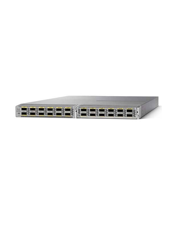 Nexus N5K-C5624Q Stackable 1RU Chassis with VXLAN 12x40G QSFP QoS SNMP LACP Functions