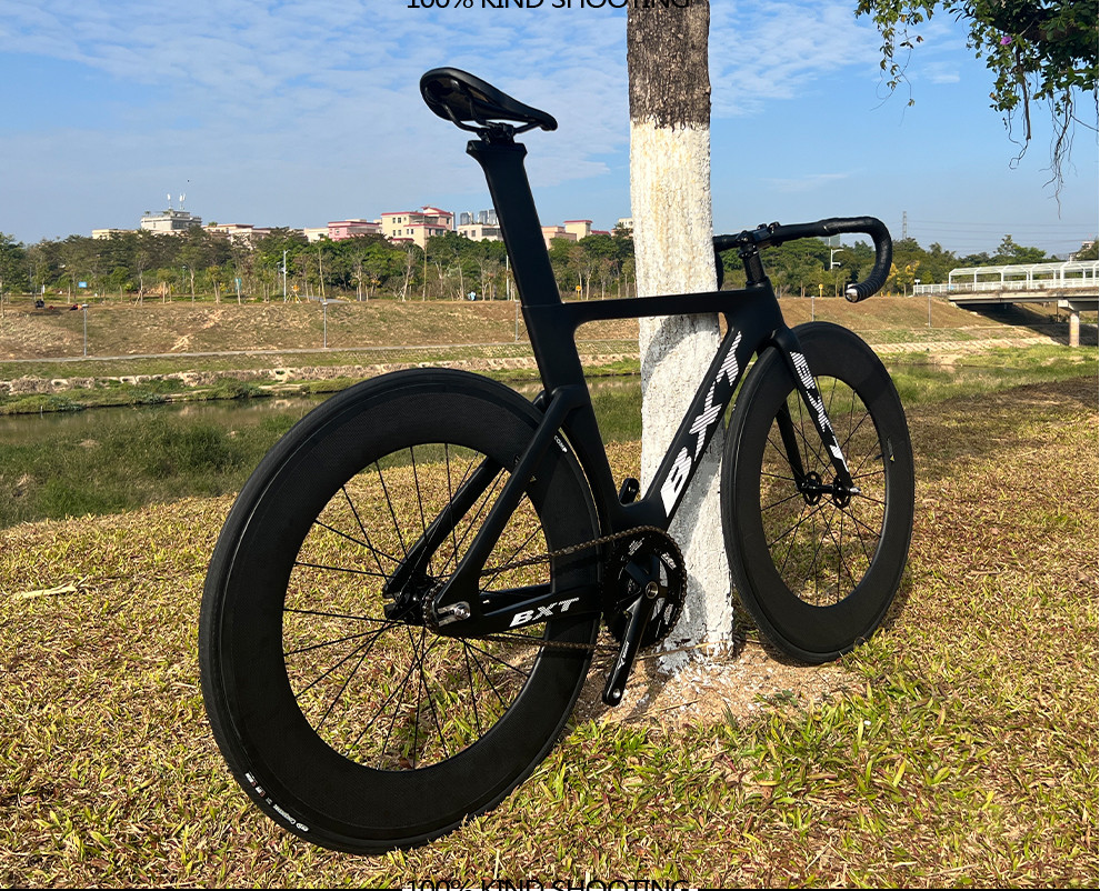 Carbon Fiber Fixed Gear Racing Track Bicycle 700C Aero Technology
