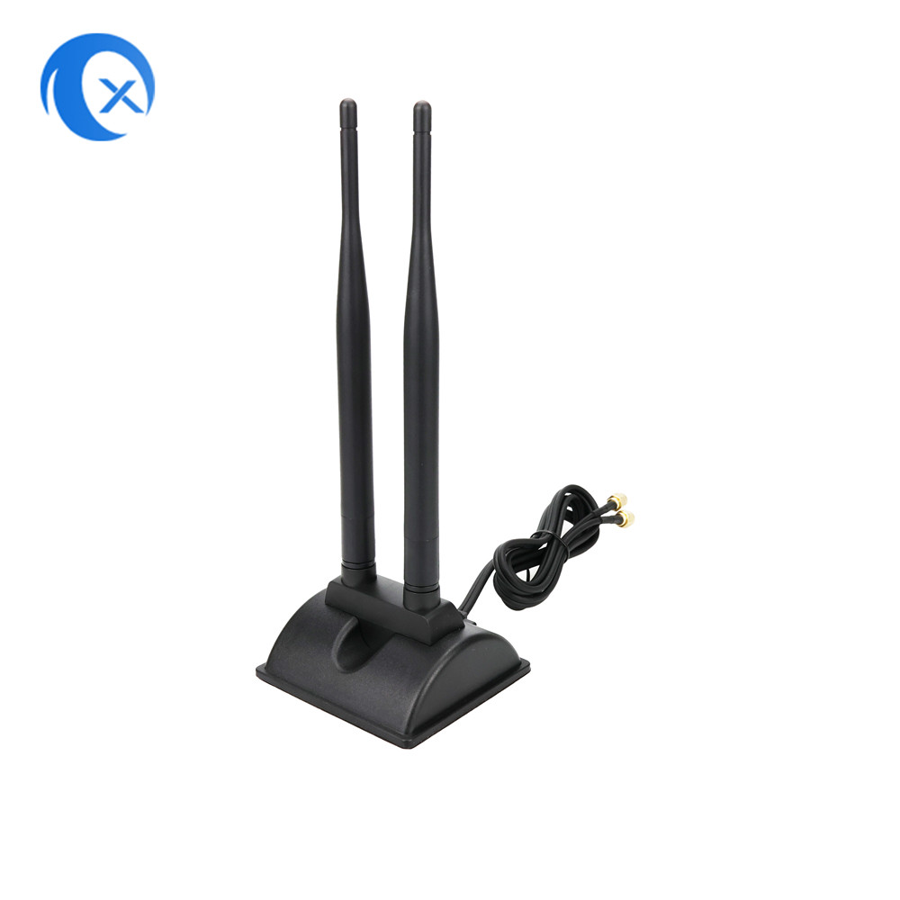 Dual Band 5dBi Magnetic Base Antenna With RP SMA Connector