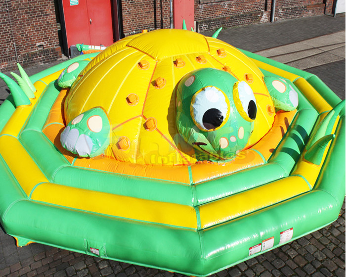 Multi Color 1000D Inflatable Jumping Bouncy Castle For Kindergarten