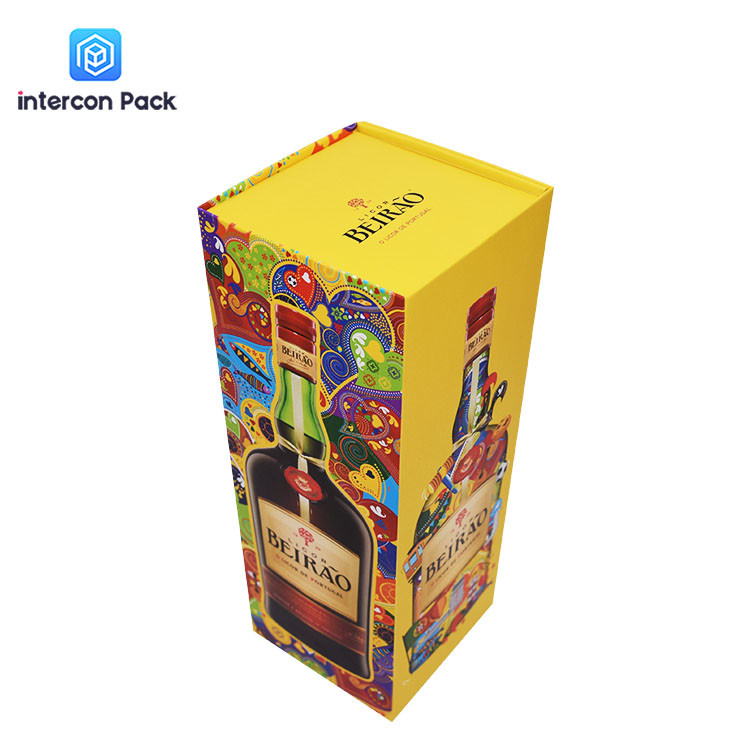 Single 157G Recycled Cardboard Gift Boxes Matte PE Film CMYK Color