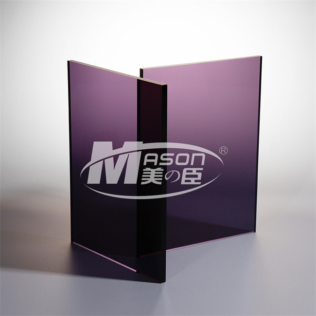 Clear Color Acrylic Sheet Pmma Plexi Glass Smoked Grey 4x8