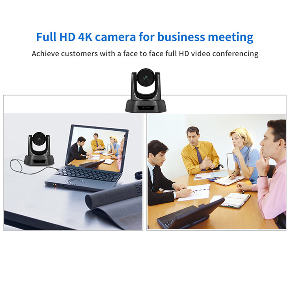 4K USB HD Video Conference Camera with 138 Degree Field of View