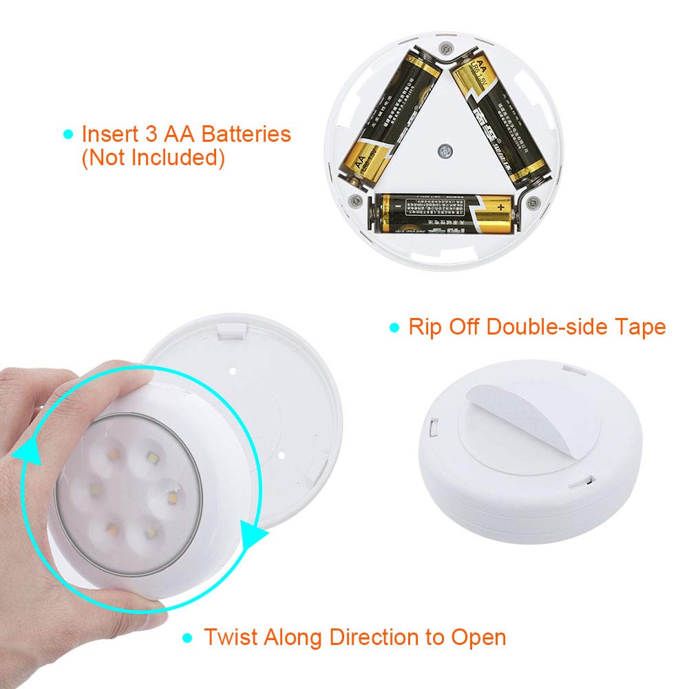 55 LUMENS Remote Control Under Cabinet Light